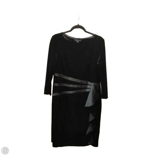 Dress Party Midi By American Living In Black, Size: 14