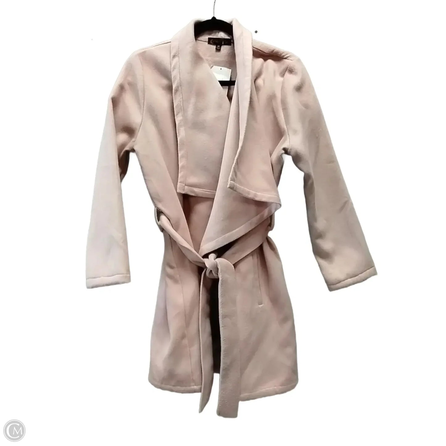 Coat Peacoat By Clothes Mentor In Pink, Size: M