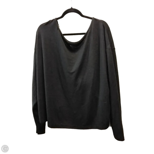 Blouse Short Sleeve By Shein In Black, Size: Xl