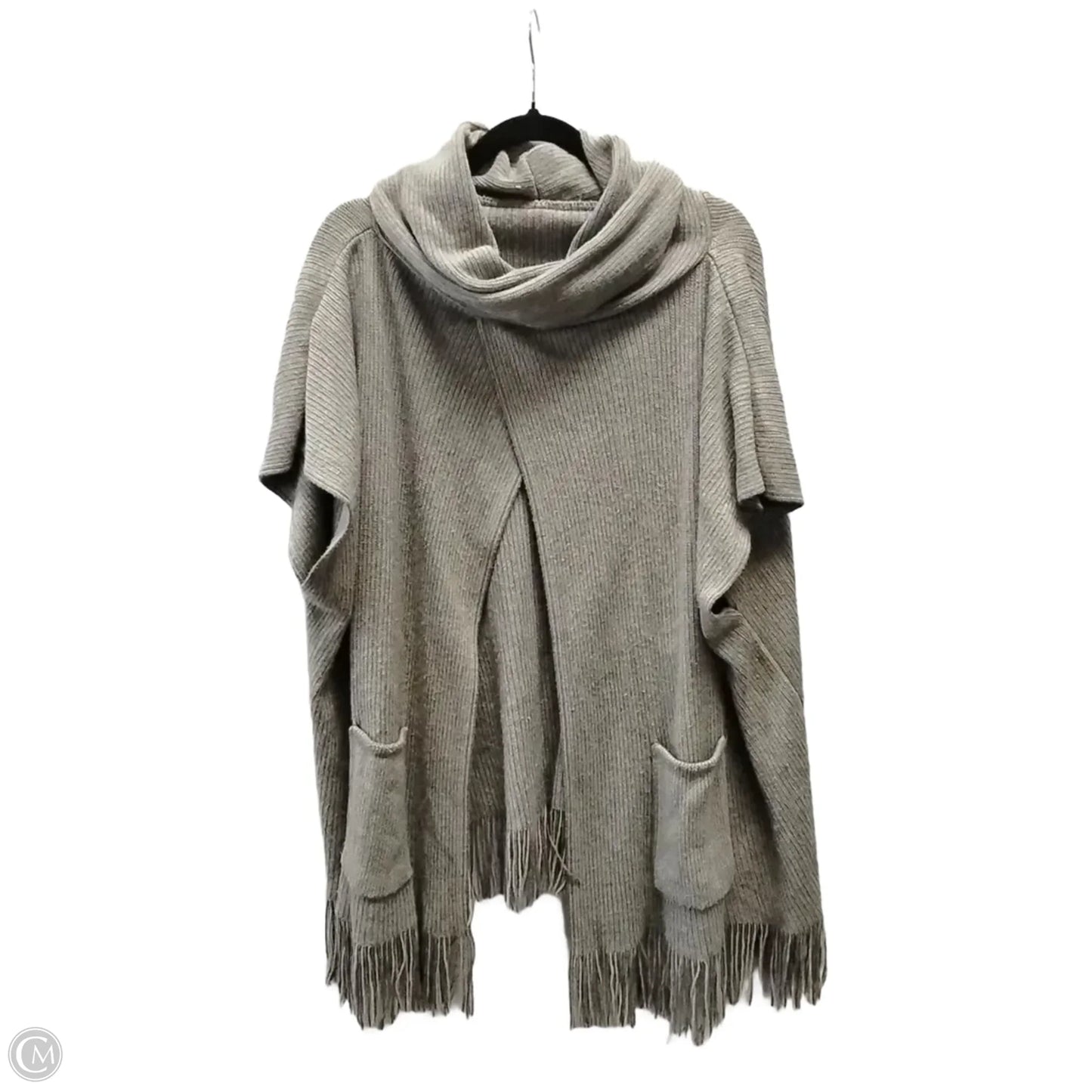 Shawl By Clothes Mentor In Brown, Size: Onesize