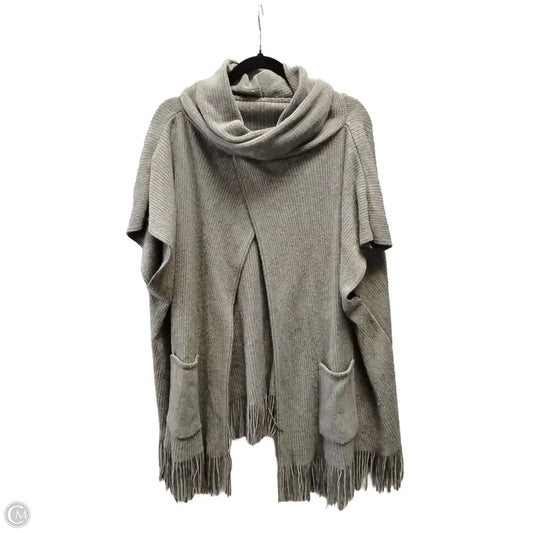 Shawl By Clothes Mentor In Brown, Size: Onesize