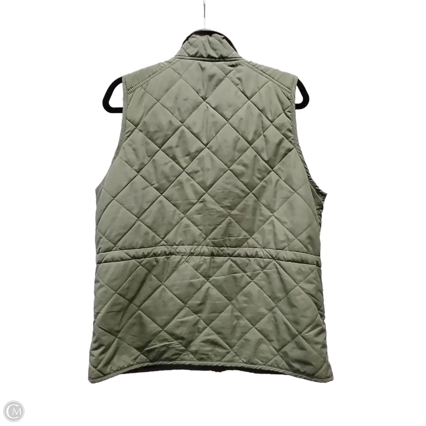 Vest Puffer & Quilted By Clothes Mentor In Green, Size: M