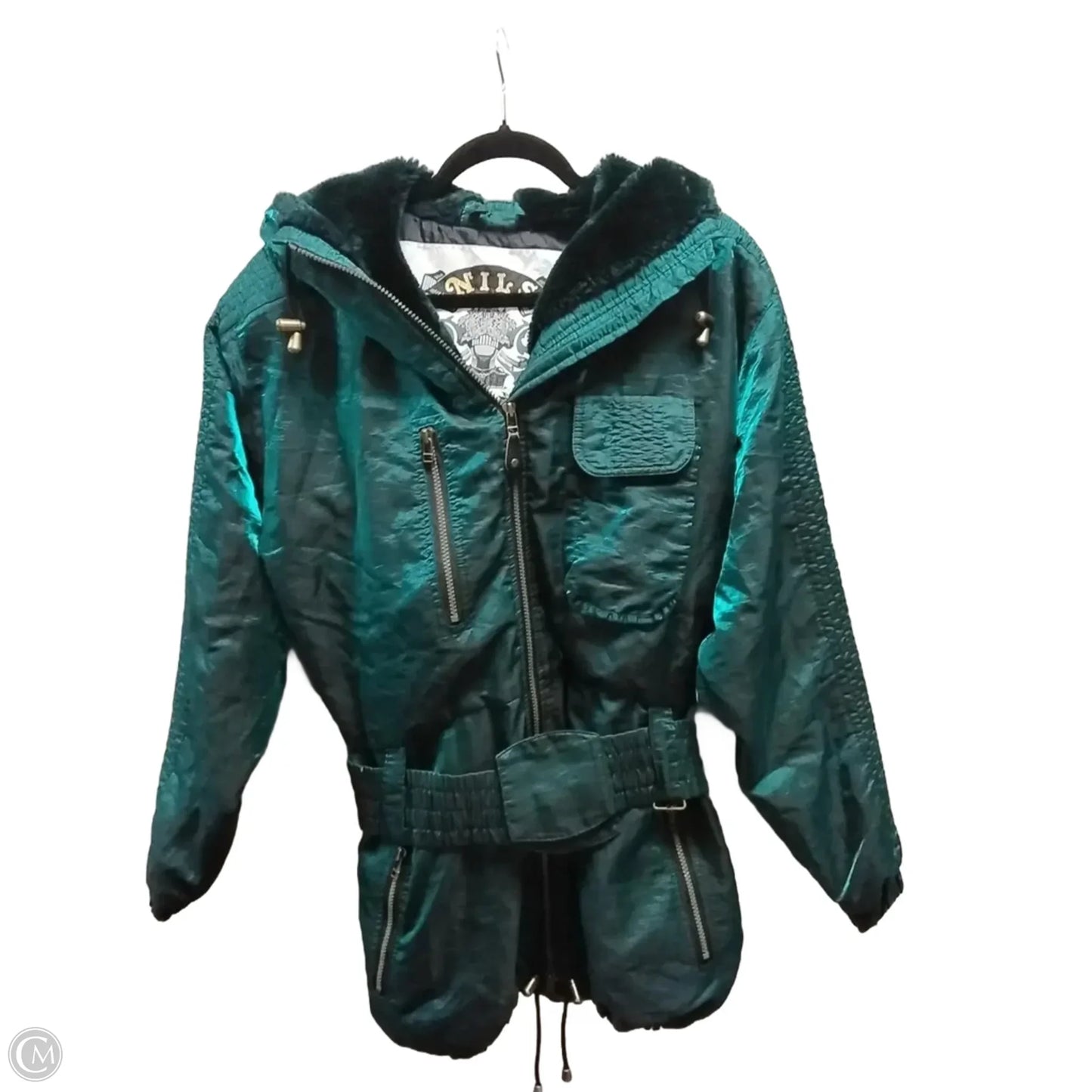 Coat Other By Clothes Mentor In Green, Size: 10