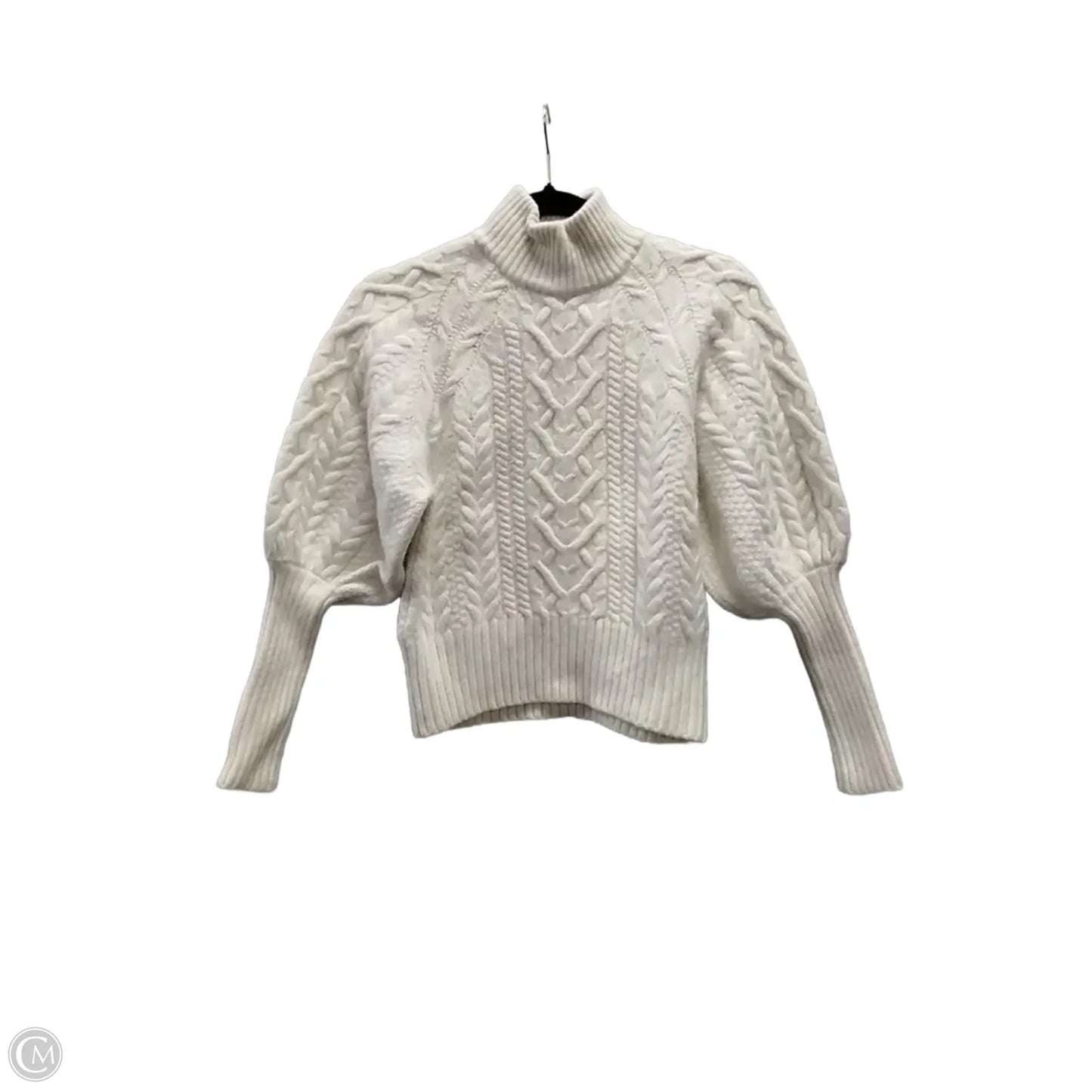 Sweater By Bcbg In White, Size: Xs