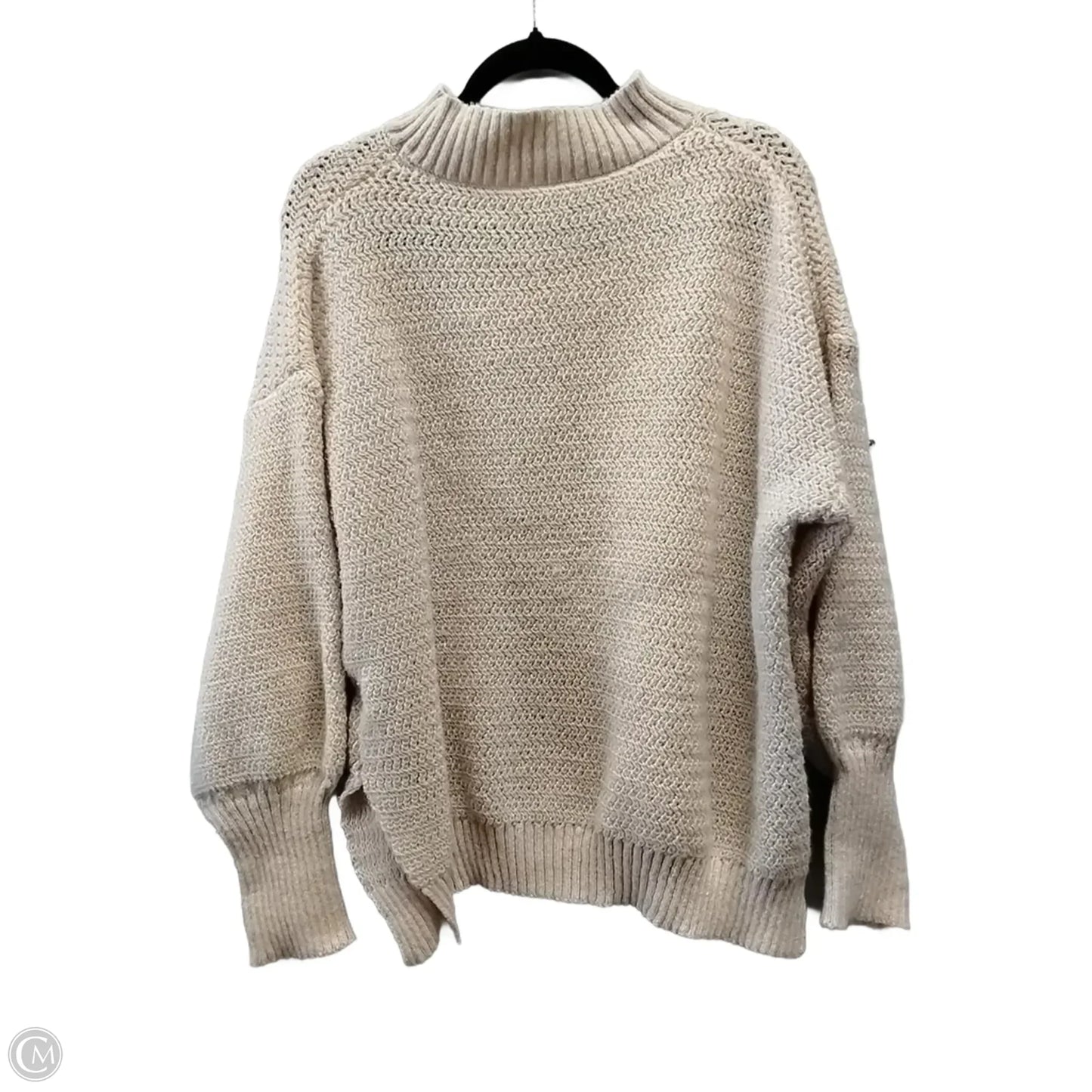 Sweater By Shein In Cream, Size: 1x