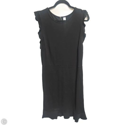 Dress Casual Midi By Old Navy In Black, Size: Xl