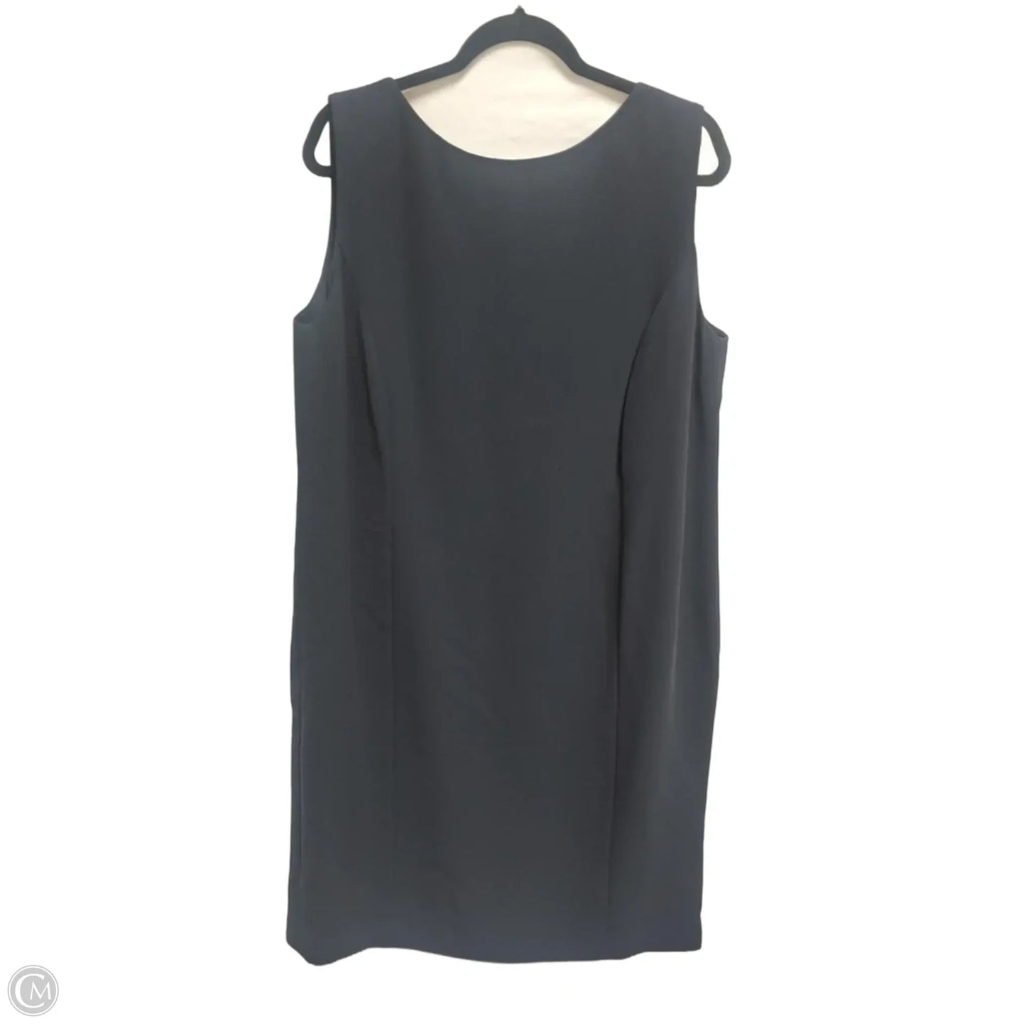 Dress Casual Midi By Casual Corner In Black, Size: 16