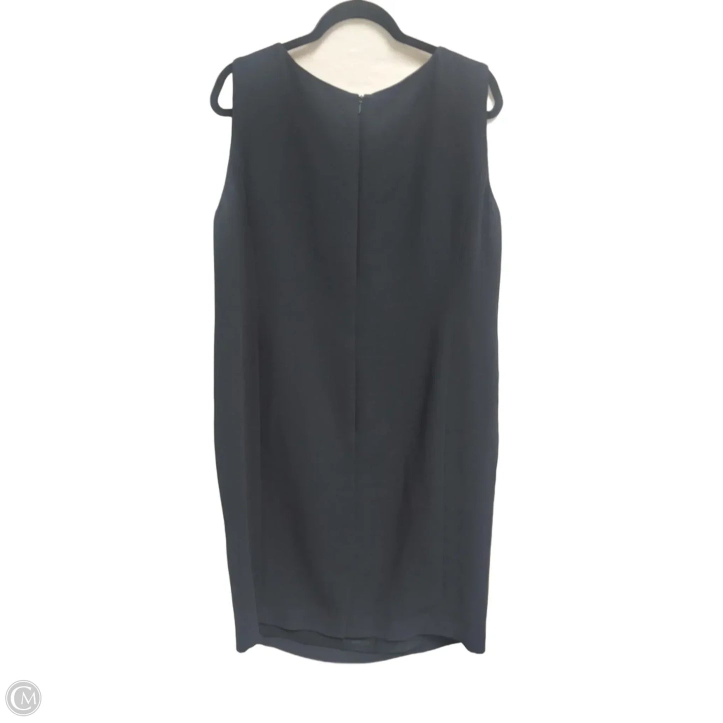 Dress Casual Midi By Casual Corner In Black, Size: 16