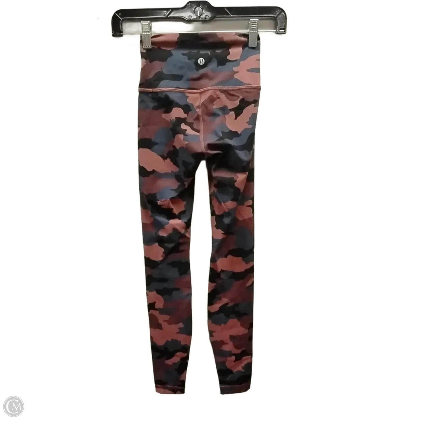 Athletic Leggings By Lululemon In Camouflage Print, Size: 0