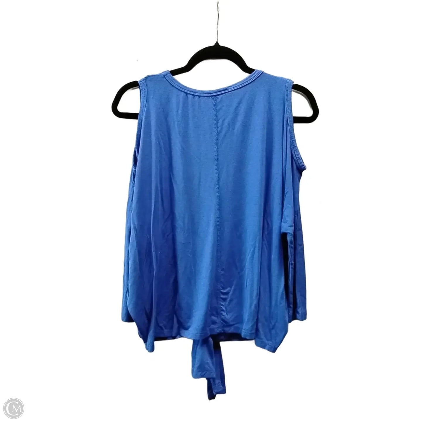 Top 3/4 Sleeve By Chelsea And Theodore In Blue, Size: M