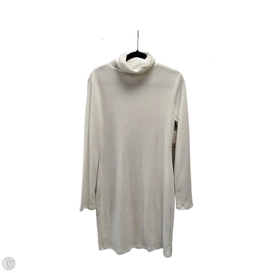 Dress Casual Midi By So In White, Size: L