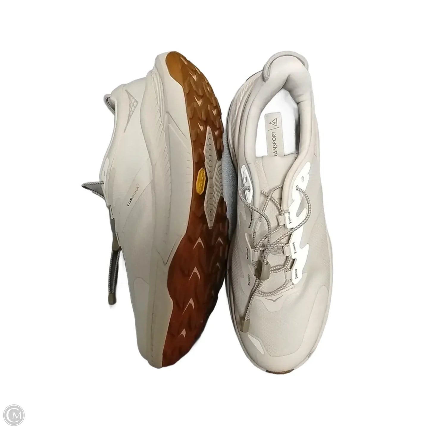 Shoes Athletic By Hoka In Tan, Size: 9.5