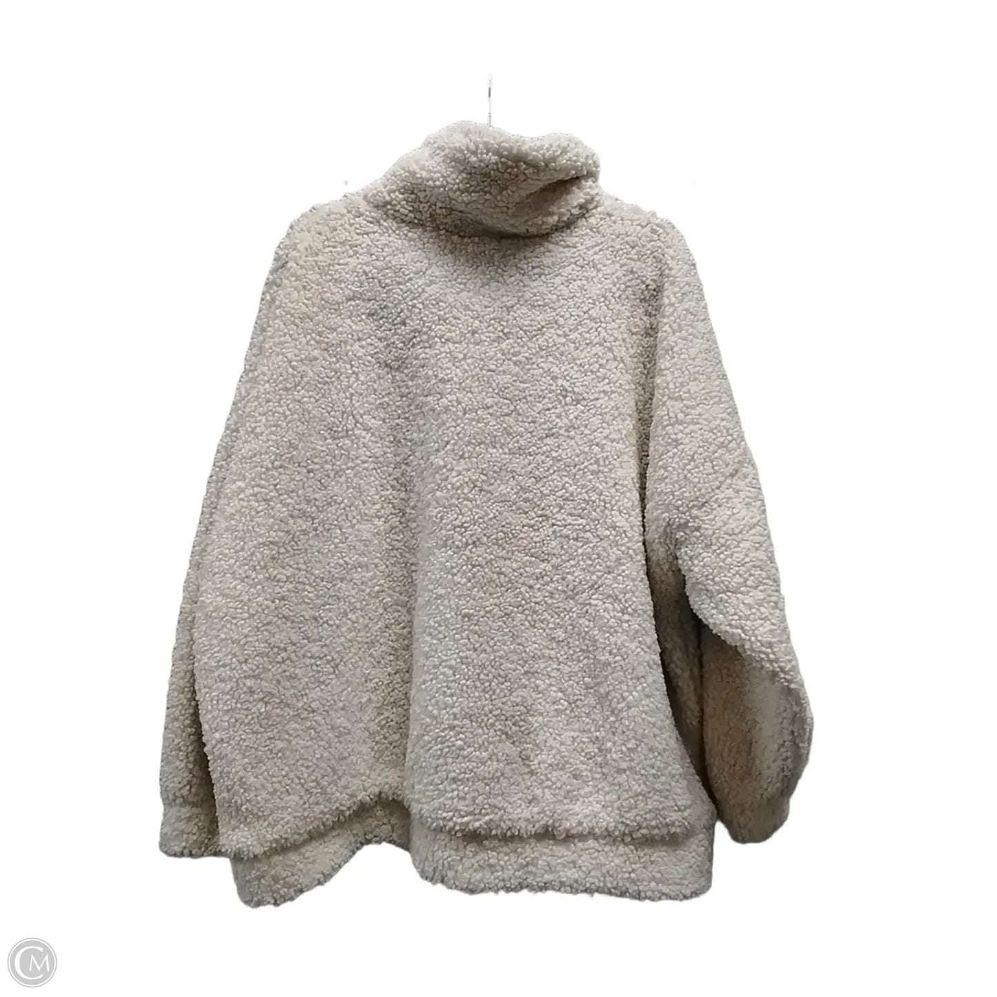 Jacket Faux Fur & Sherpa By Wild Fable In White, Size: Xl