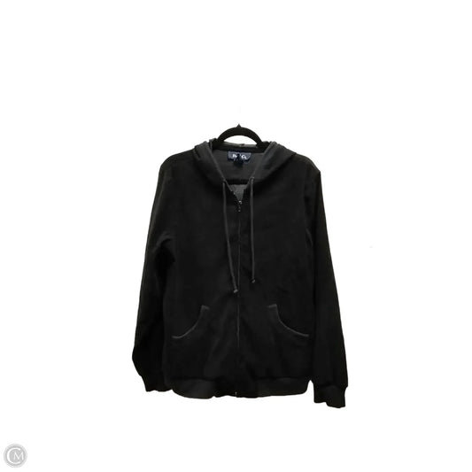 Jacket Other By Denim And Company In Black, Size: L