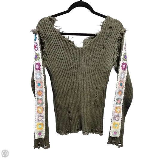 Sweater By Pol In Green, Size: S