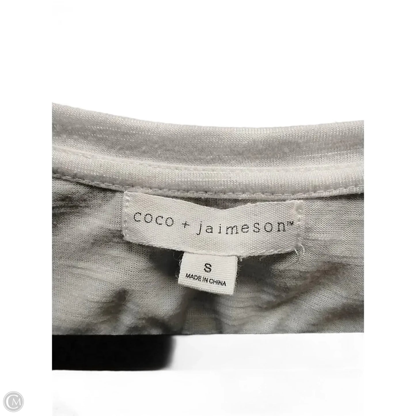 Top Short Sleeve By Coco + Jaimeson In White, Size: S