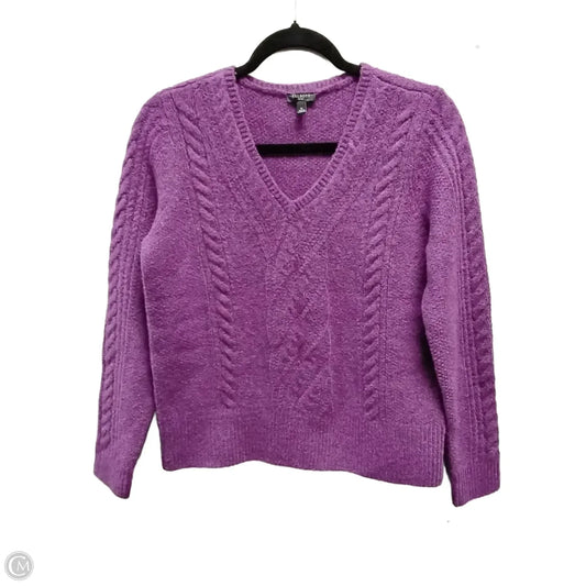 Sweater By Talbots In Purple, Size: Sp