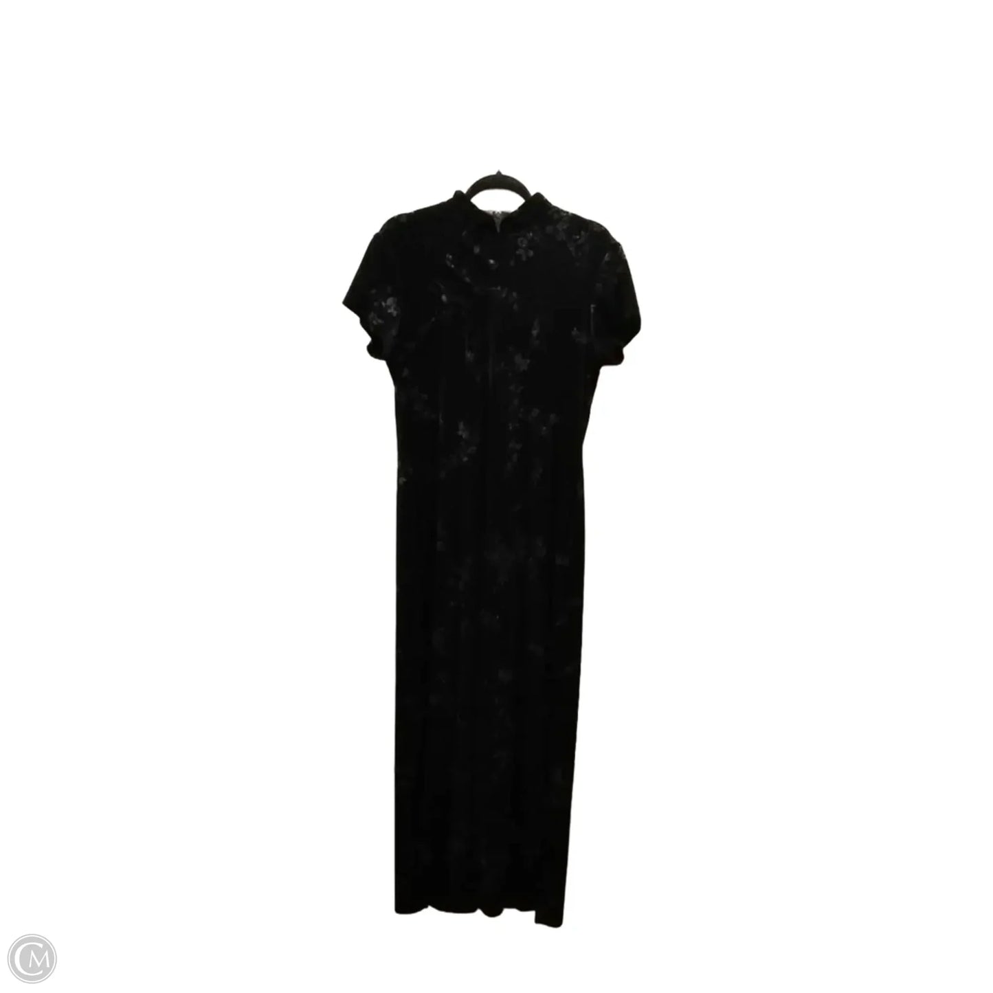 Dress Casual Maxi By Dressbarn In Black, Size: L