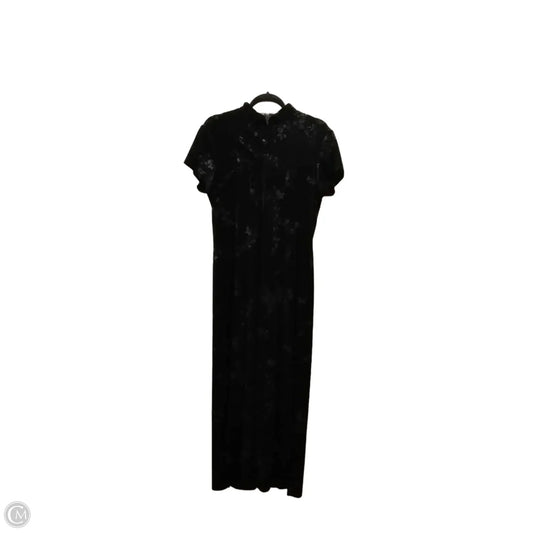 Dress Casual Maxi By Dressbarn In Black, Size: L