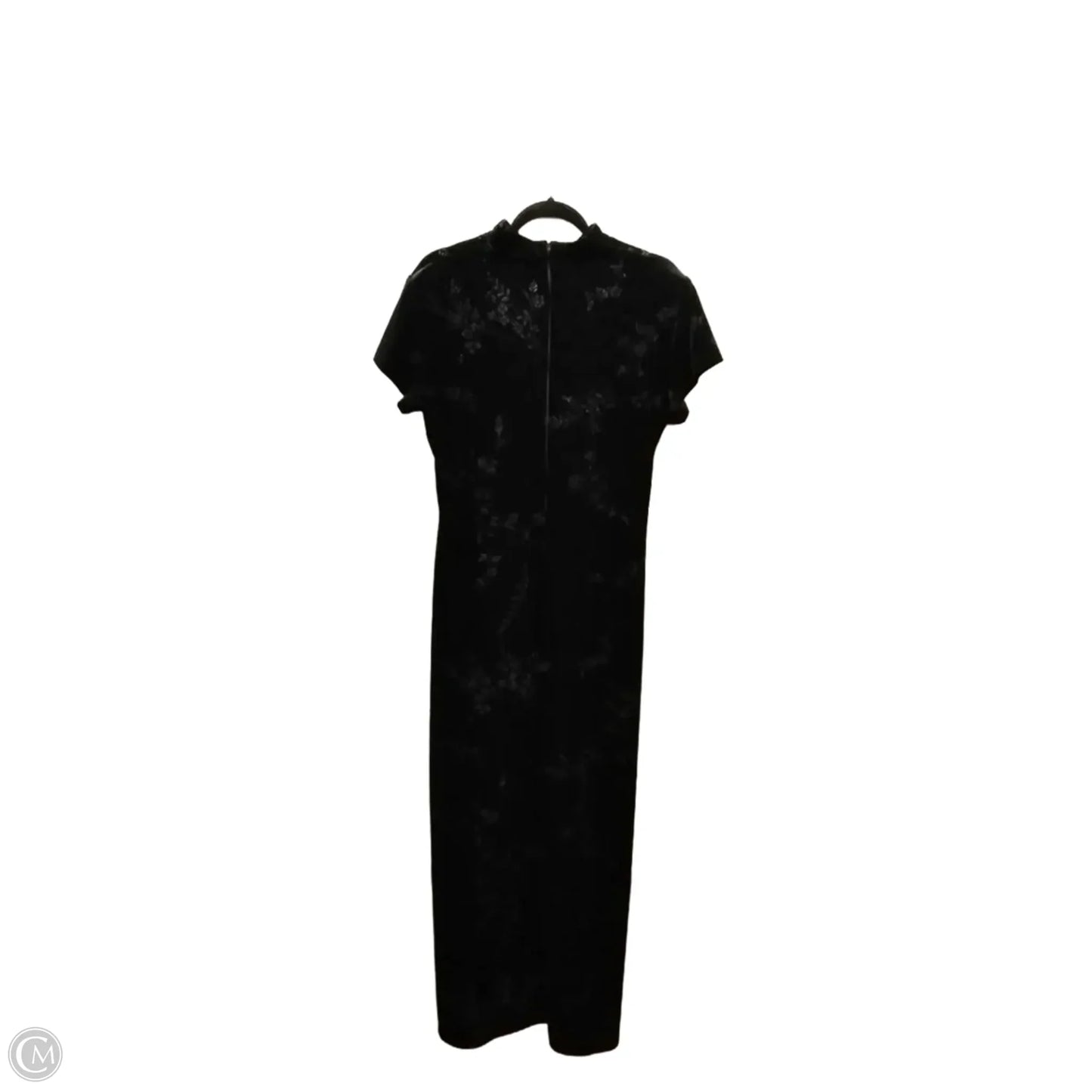 Dress Casual Maxi By Dressbarn In Black, Size: L