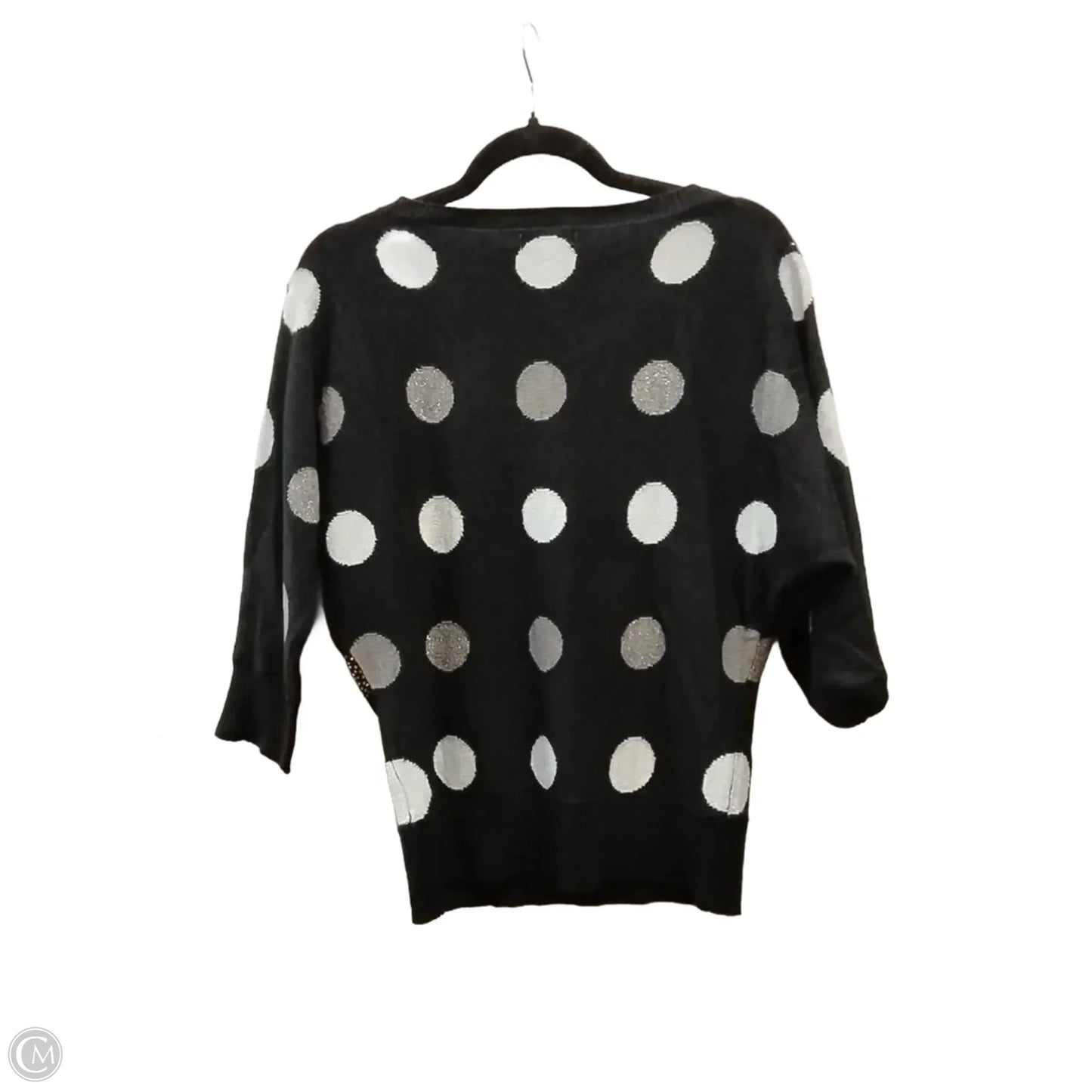 Sweater By Charter Club In Polkadot Pattern, Size: M