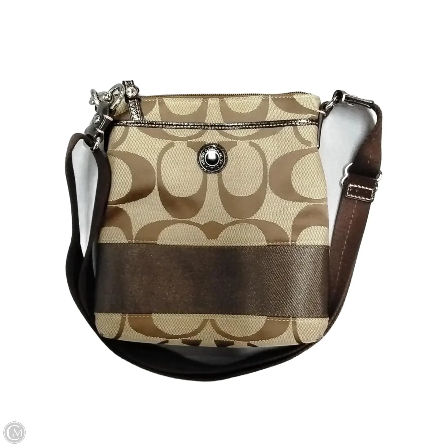 Crossbody Designer By Coach, Size: Small
