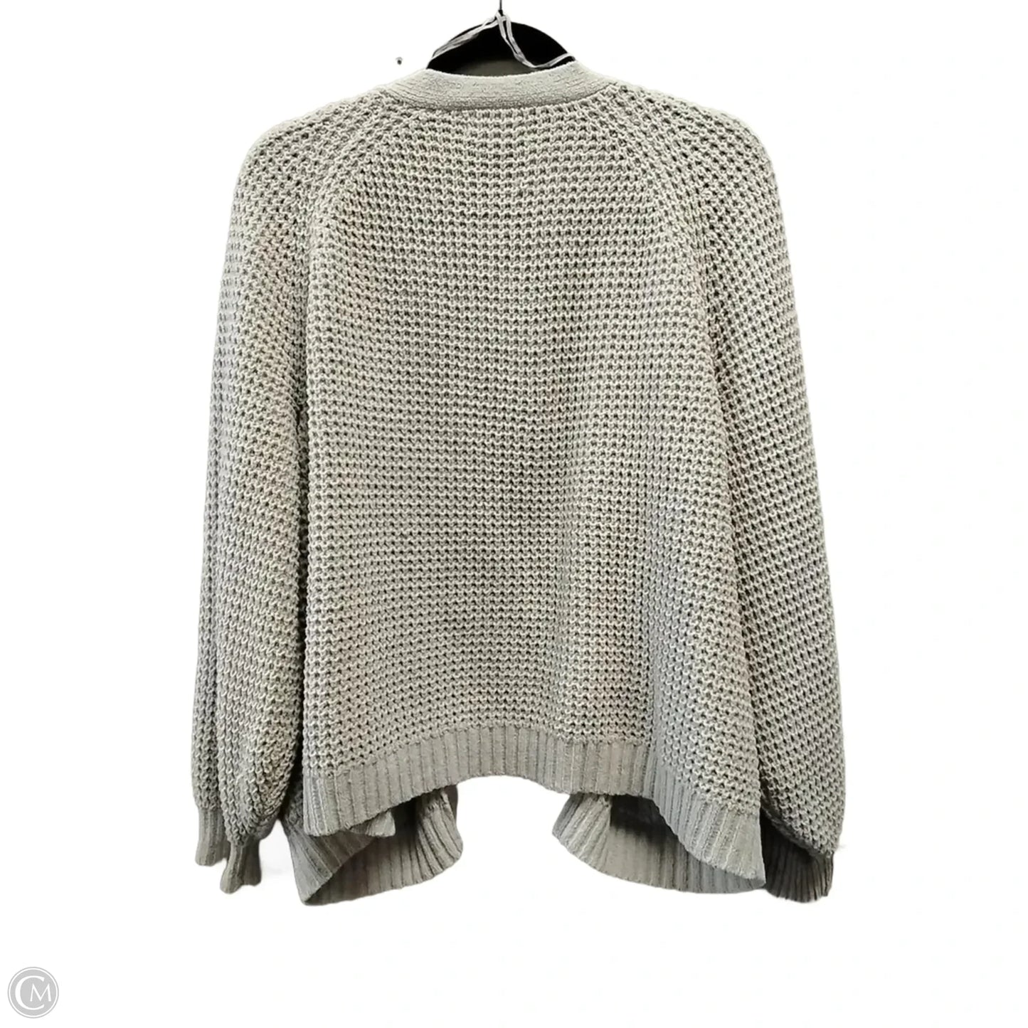 Sweater Cardigan By American Eagle In Grey, Size: S