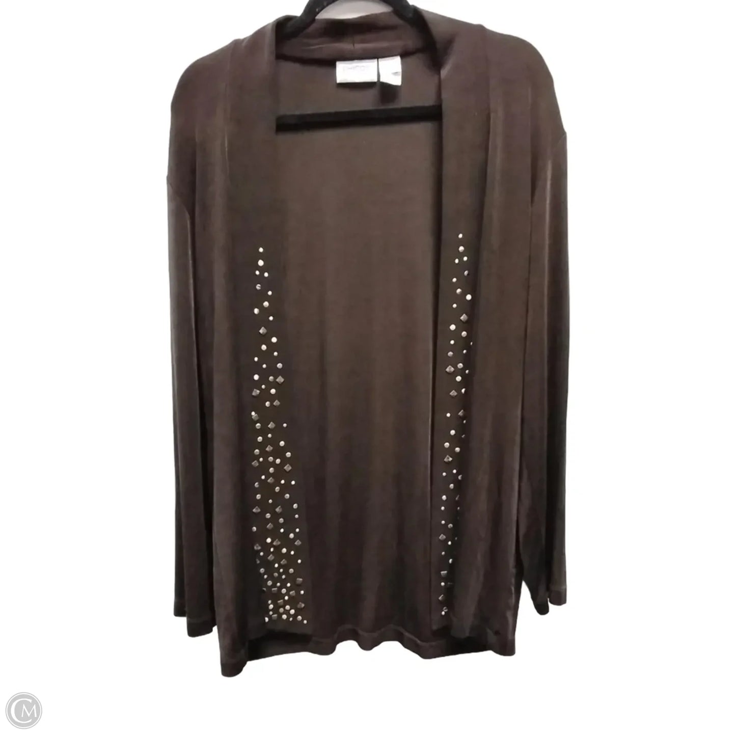Cardigan By Chicos In Brown, Size: 2
