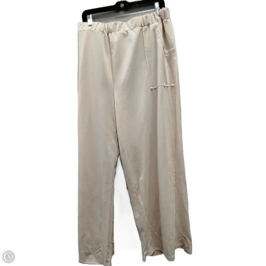 Pants Lounge By Shein In Cream, Size: 5