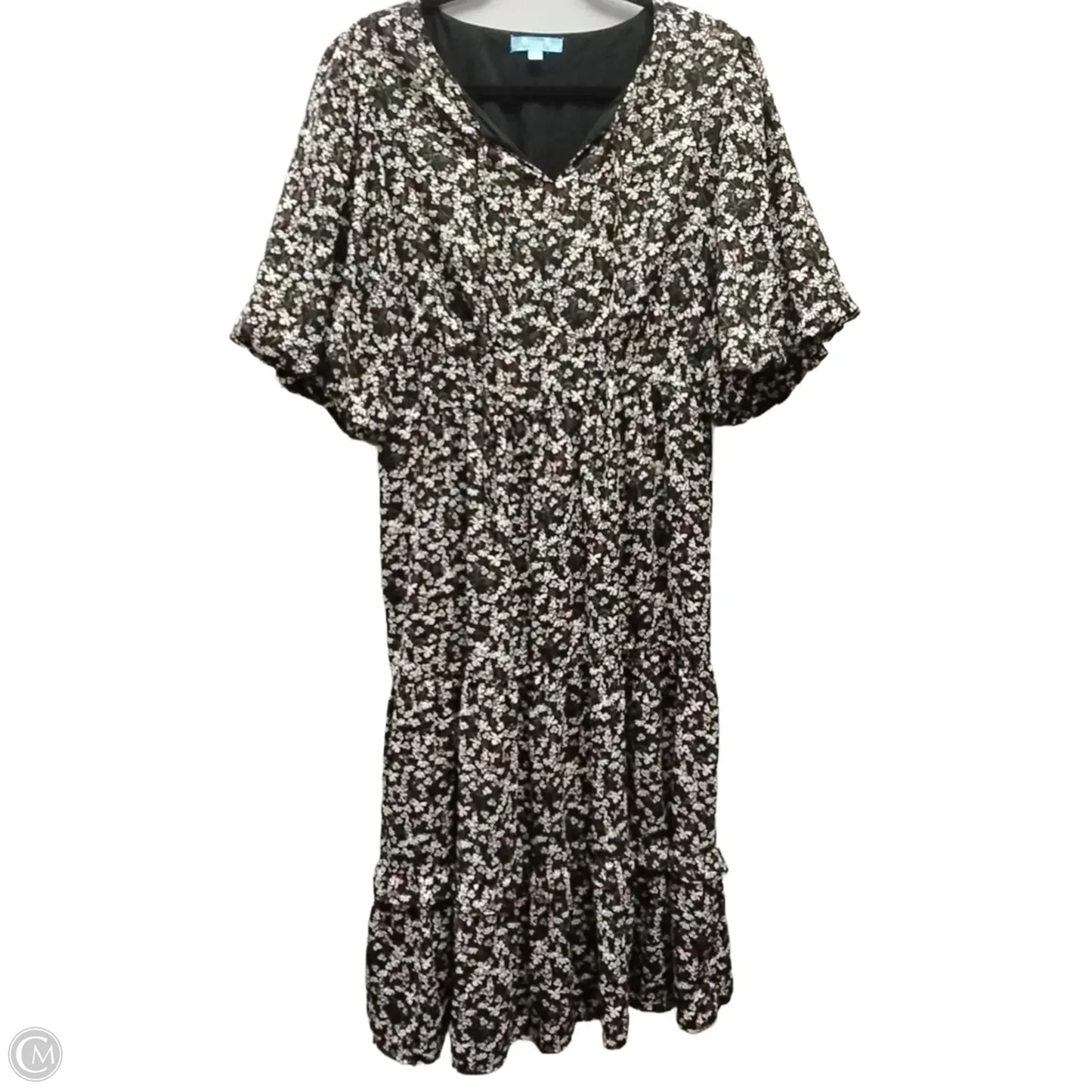 Dress Casual Maxi By Draper James In Floral Print, Size: L