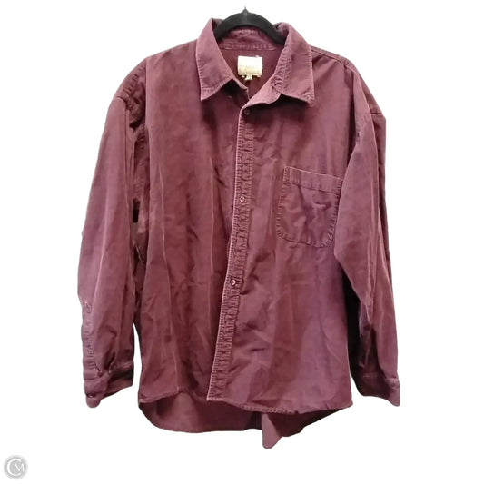 Top Long Sleeve By Clothes Mentor In Red, Size: Xl