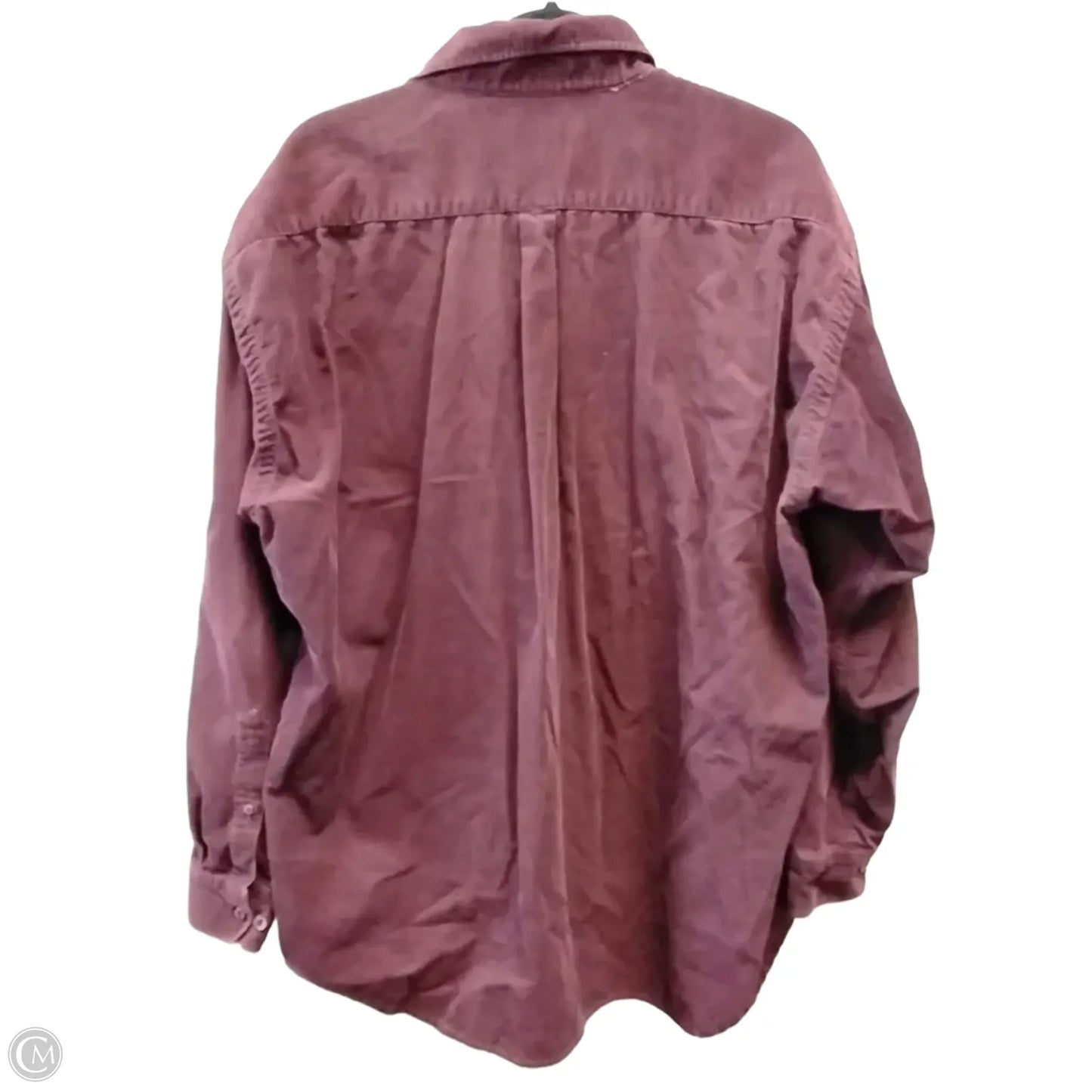 Top Long Sleeve By Clothes Mentor In Red, Size: Xl