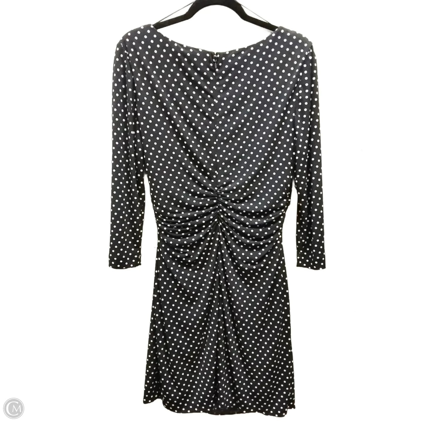 Dress Party Midi By Adrianna Papell In Polkadot Pattern, Size: 12
