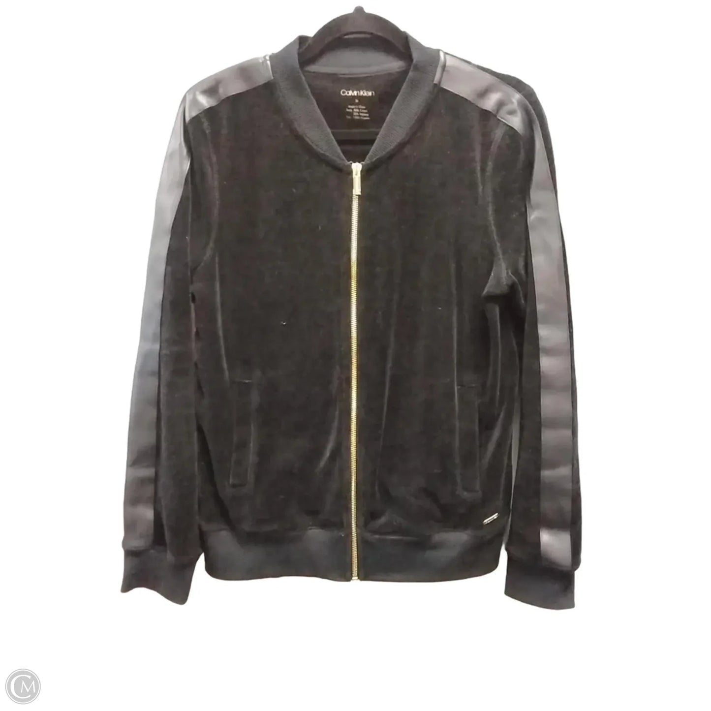 Jacket Other By Calvin Klein In Black, Size: M