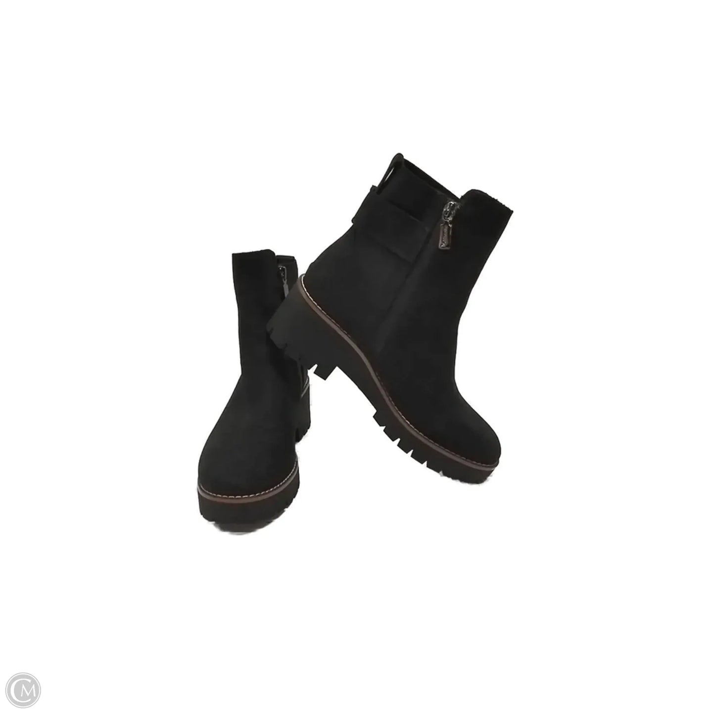 Boots Ankle Heels By Blondo In Black, Size: 7.5