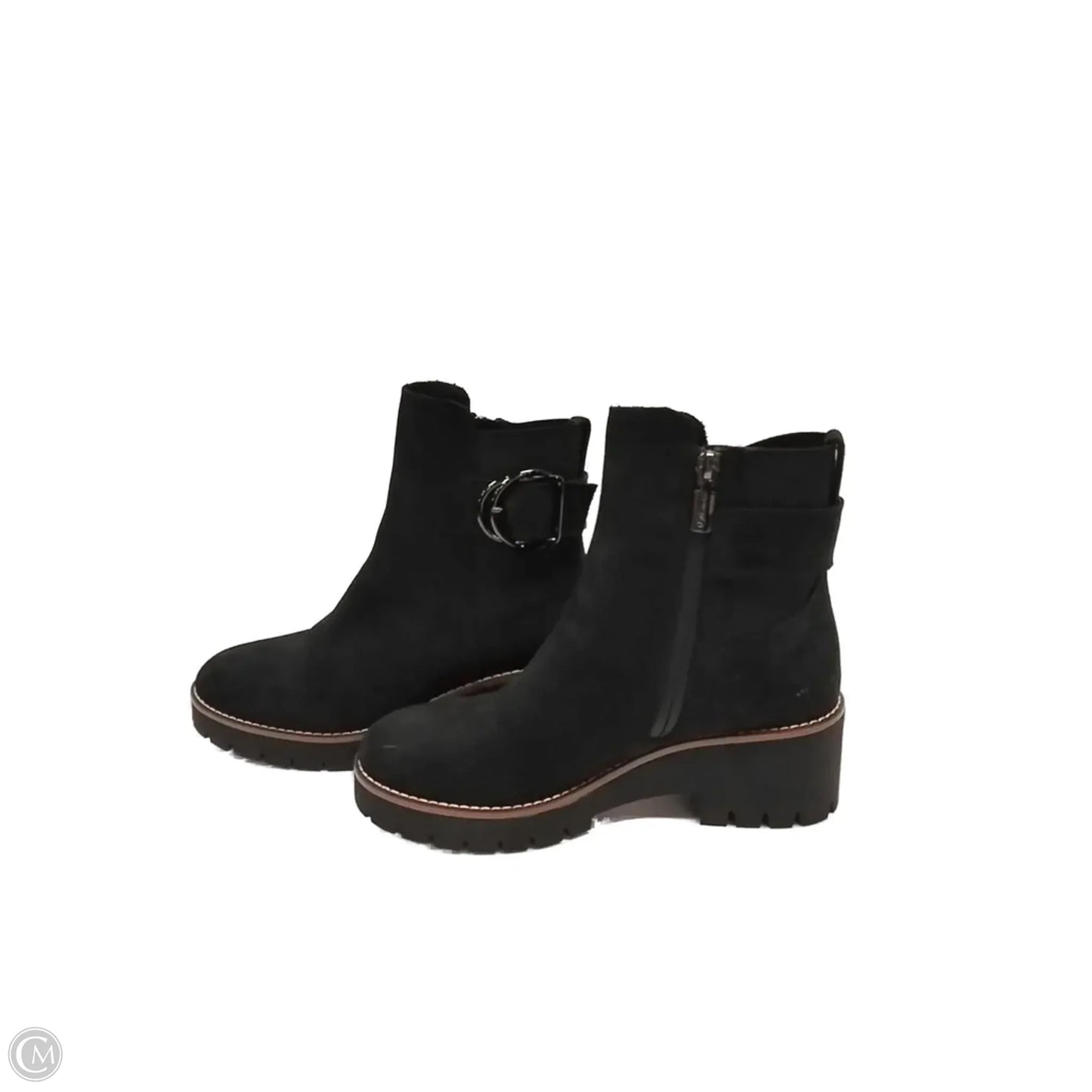 Boots Ankle Heels By Blondo In Black, Size: 7.5