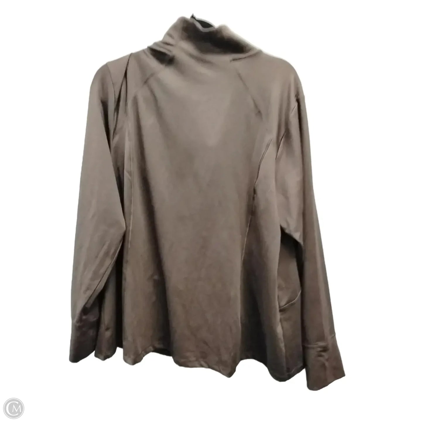 Athletic Jacket By All In Motion In Brown, Size: 2x