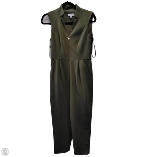 Romper By Calvin Klein In Green, Size: 2