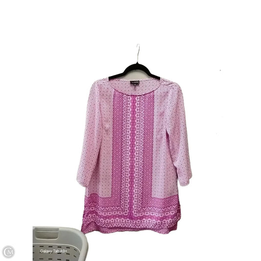 Dress Casual Midi By Limited In Pink, Size: M