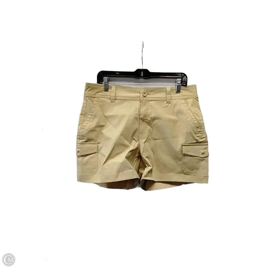 Athletic Shorts By Eddie Bauer In Tan, Size: 12