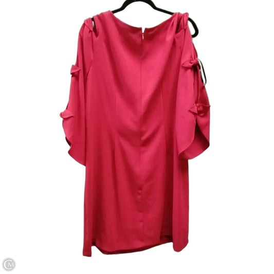 Dress Party Midi By Roz And Ali In Red, Size: 16