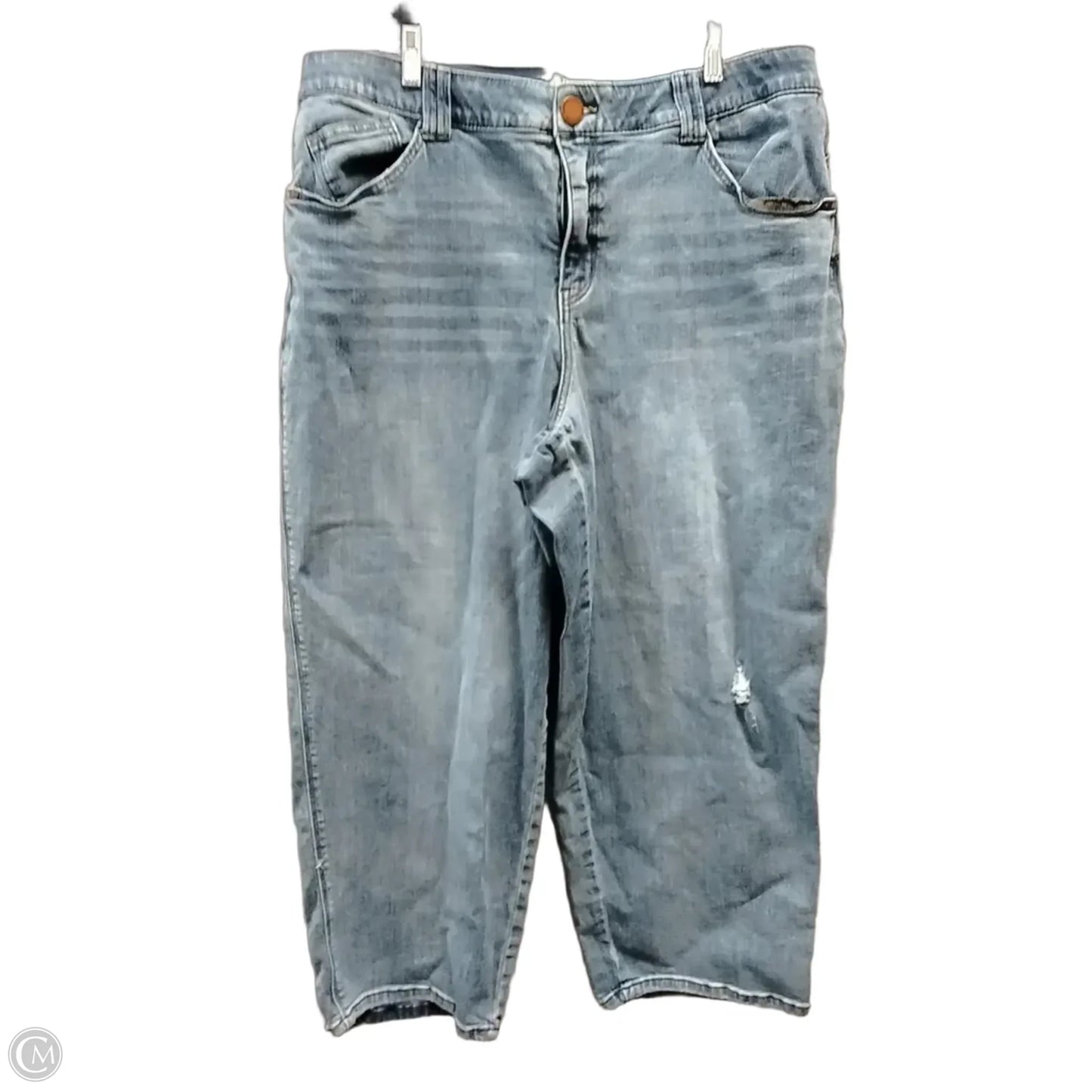 Jeans Straight By Democracy In Blue Denim, Size: 18w