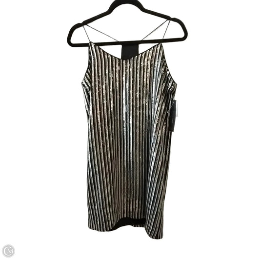 Dress Party Midi By Cynthia Steffe In Gold & Silver, Size: 4