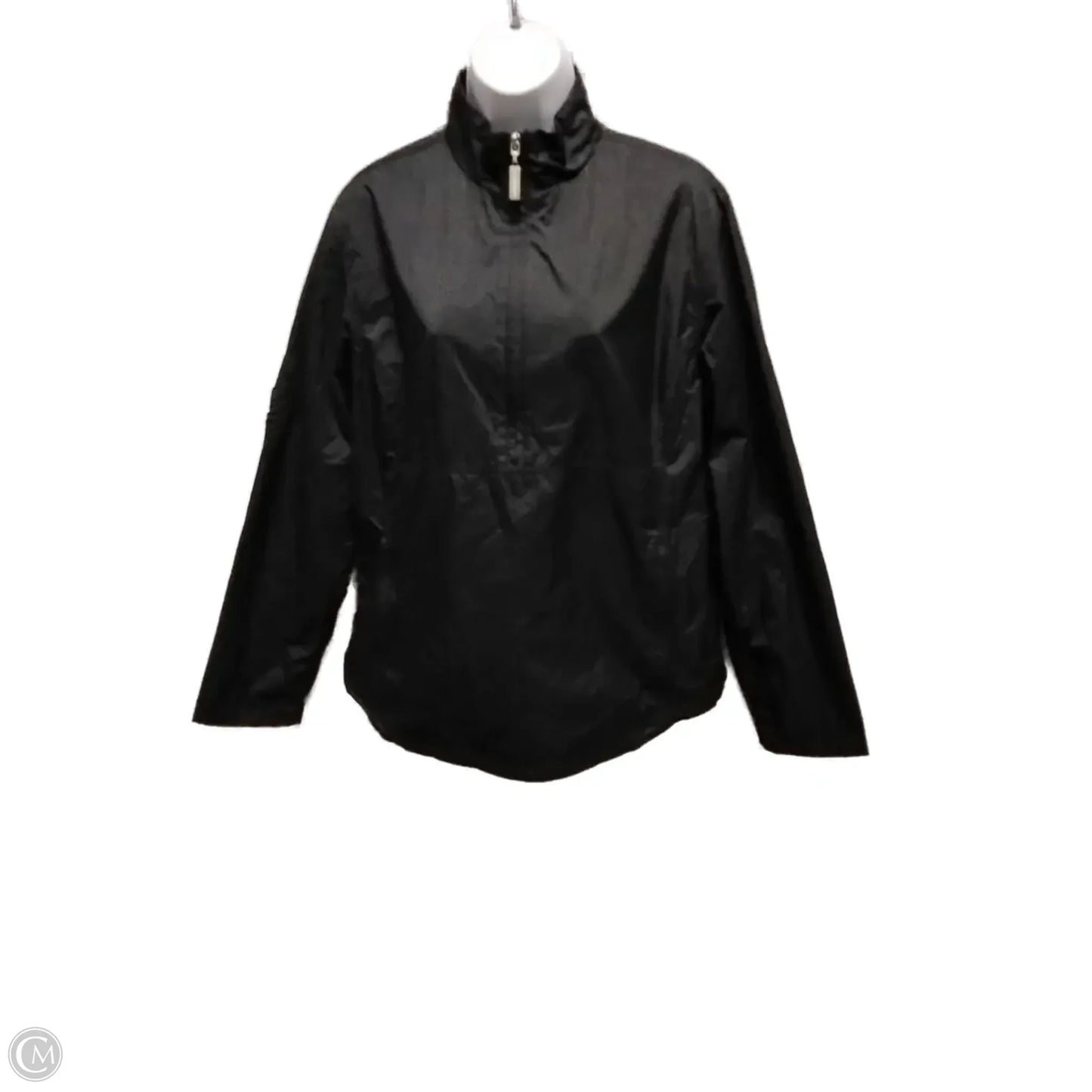 Jacket Windbreaker By Cutter And Buck In Black, Size: L