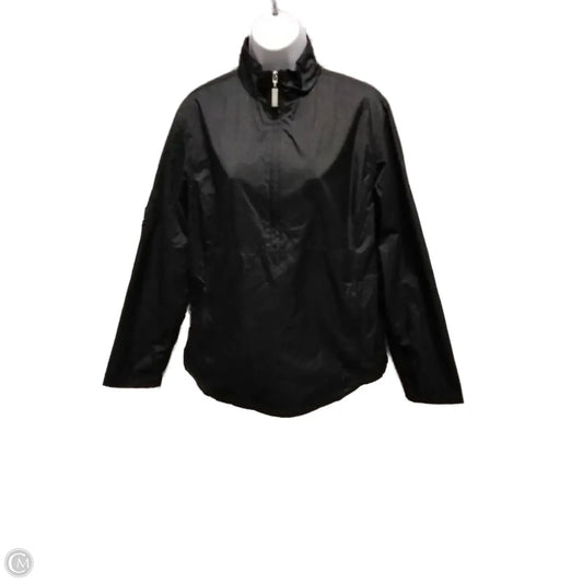 Jacket Windbreaker By Cutter And Buck In Black, Size: L