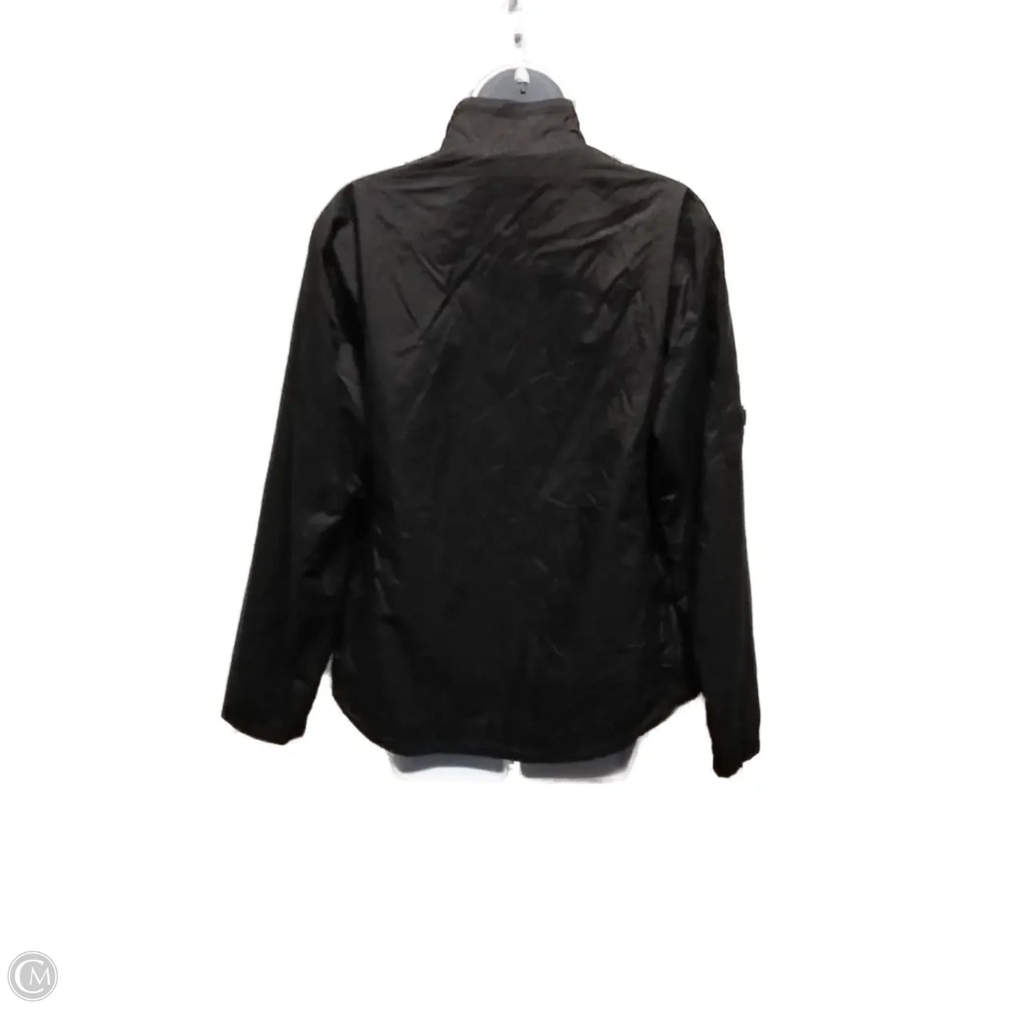 Jacket Windbreaker By Cutter And Buck In Black, Size: L
