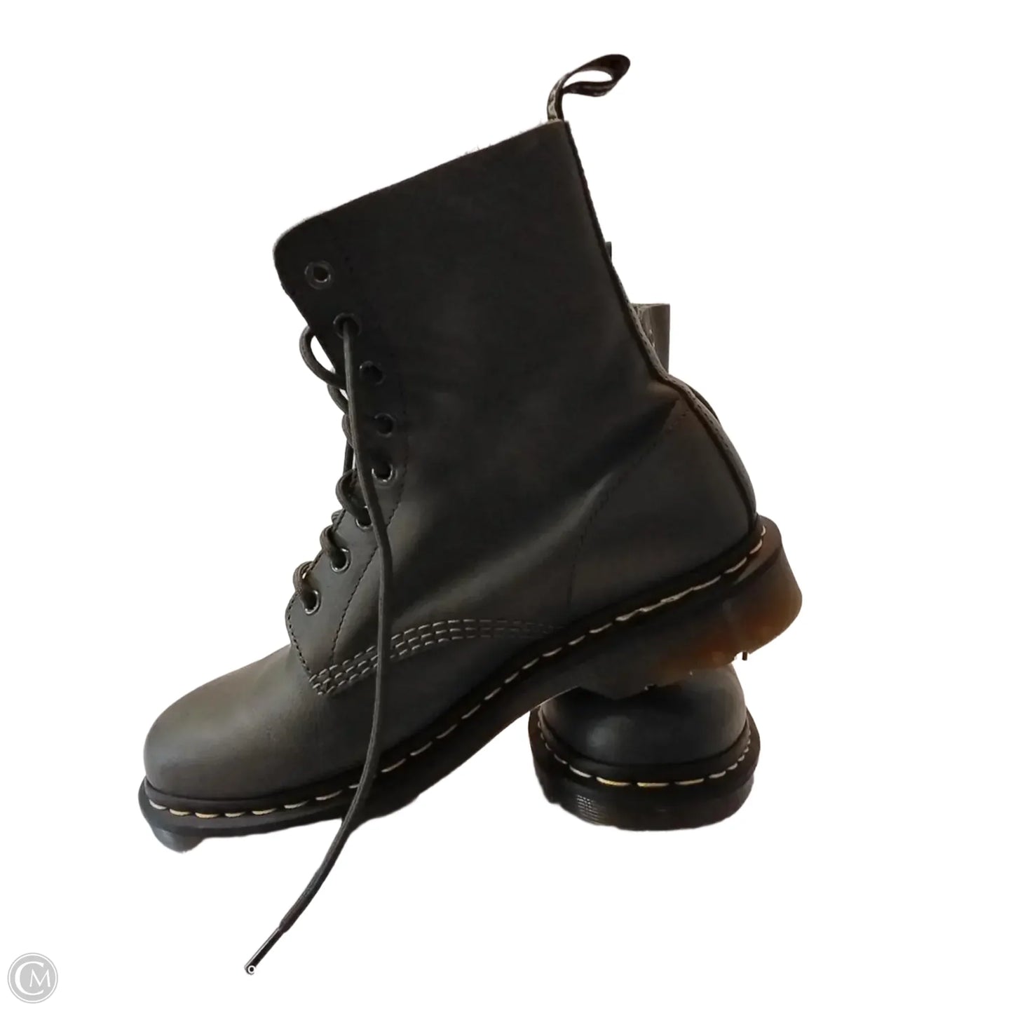 Boots Combat By Dr Martens In Grey, Size: 10