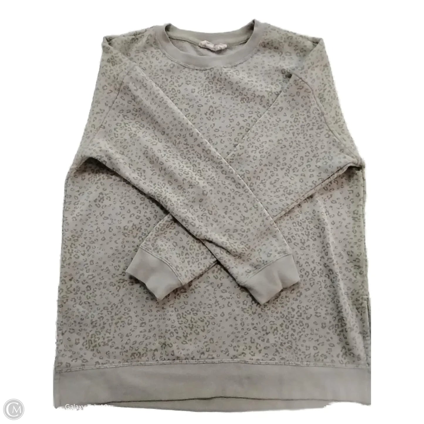 Sweatshirt Crewneck By Hippie Rose In Animal Print, Size: S