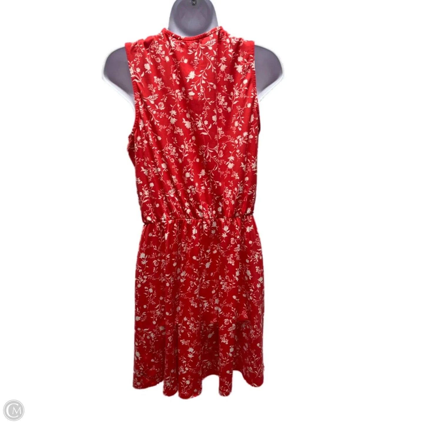 Dress Casual Midi By Clothes Mentor In Floral Print, Size: M