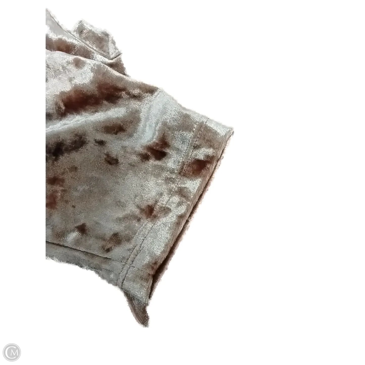 Blouse Long Sleeve By Bobeau In Peach, Size: S